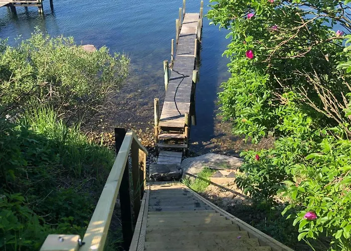 Near Svendborg With Private Bathing Jetty Vester-Skerninge